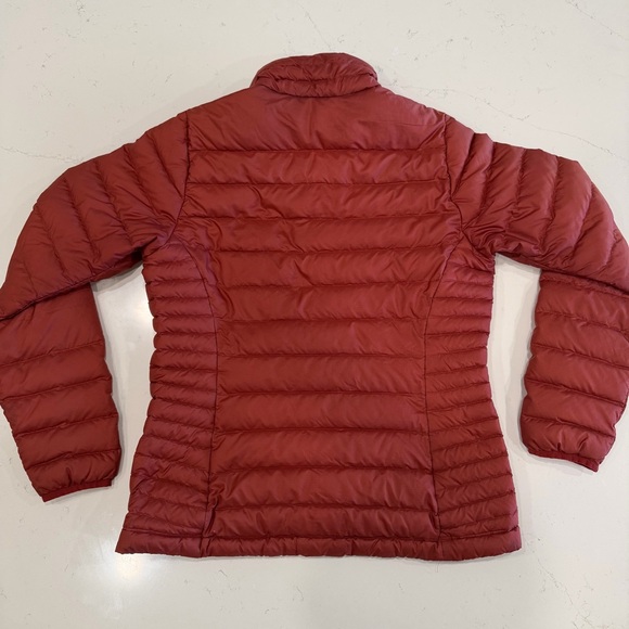 Patagonia Women’s Down Sweater Jacket Potters Red Small - Picture 3 of 12